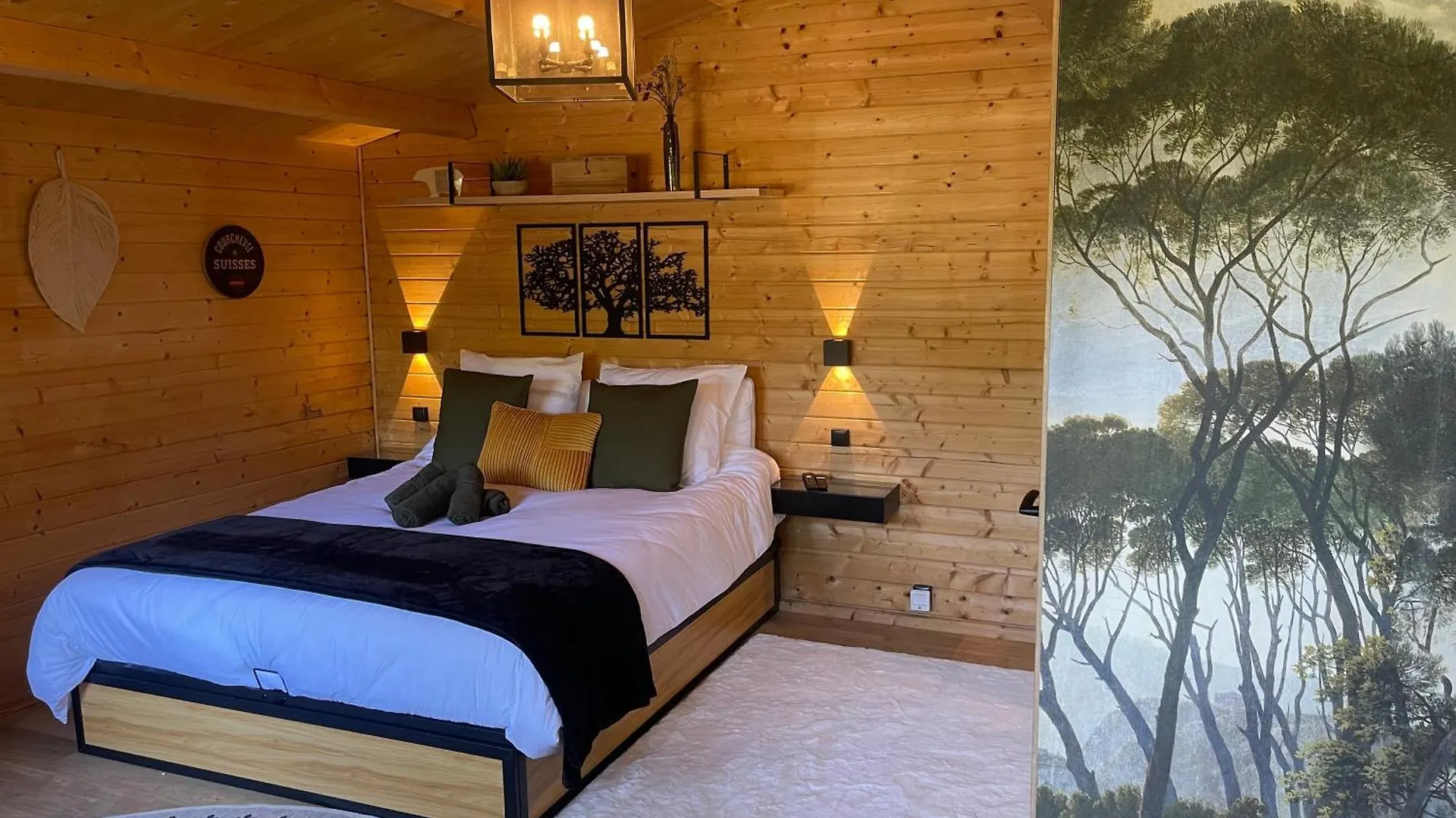 Magnifique Chalet Avec Jacuzzi 2P 穆然